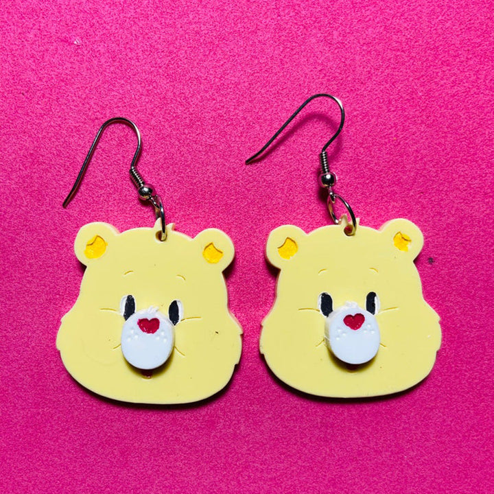 Makokot Light - Bear Head Earrings by Makokot Design