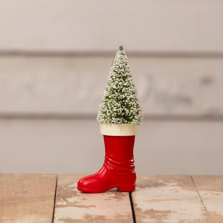 Santa Boot with BB Tree Ornament by Bethany Lowe