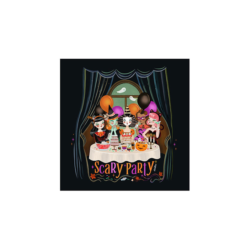 Scary Party T-shirt by Laliblue