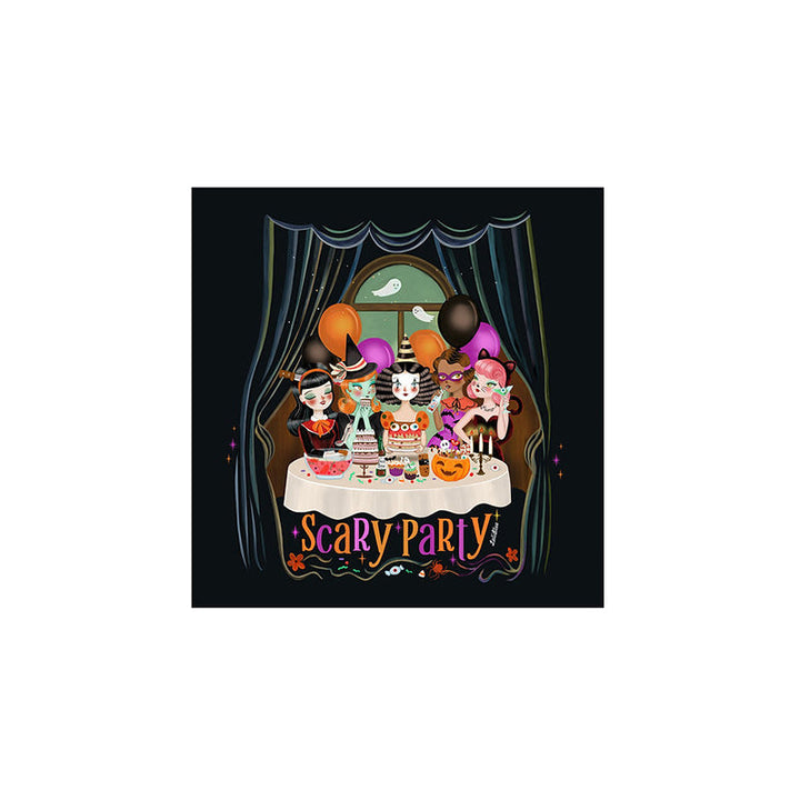 Scary Party T-shirt by Laliblue