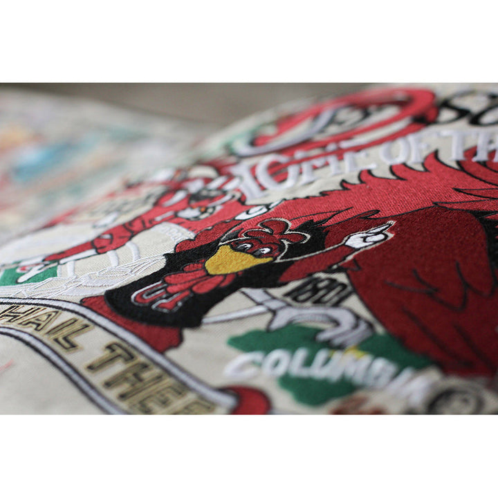 South Carolina, University of Collegiate Hand-Embroidered Pillow