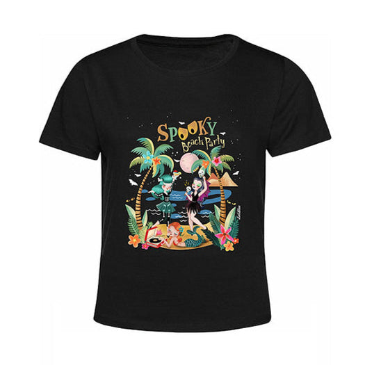 Spooky Beach Party T-shirt by Laliblue