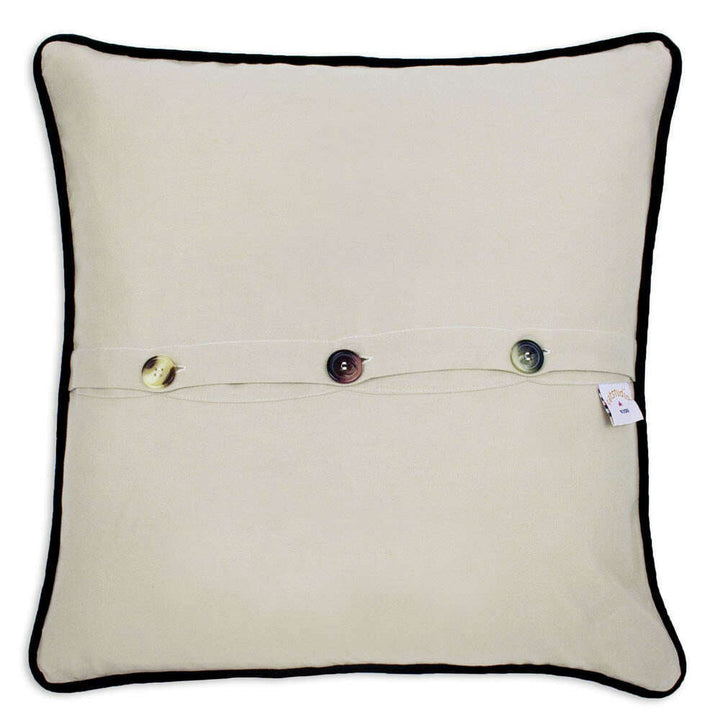 Vancouver Hand-Embroidered Pillow by CatStudio