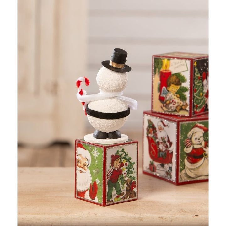 Vintage Jolly Snowman by Bethany Lowe