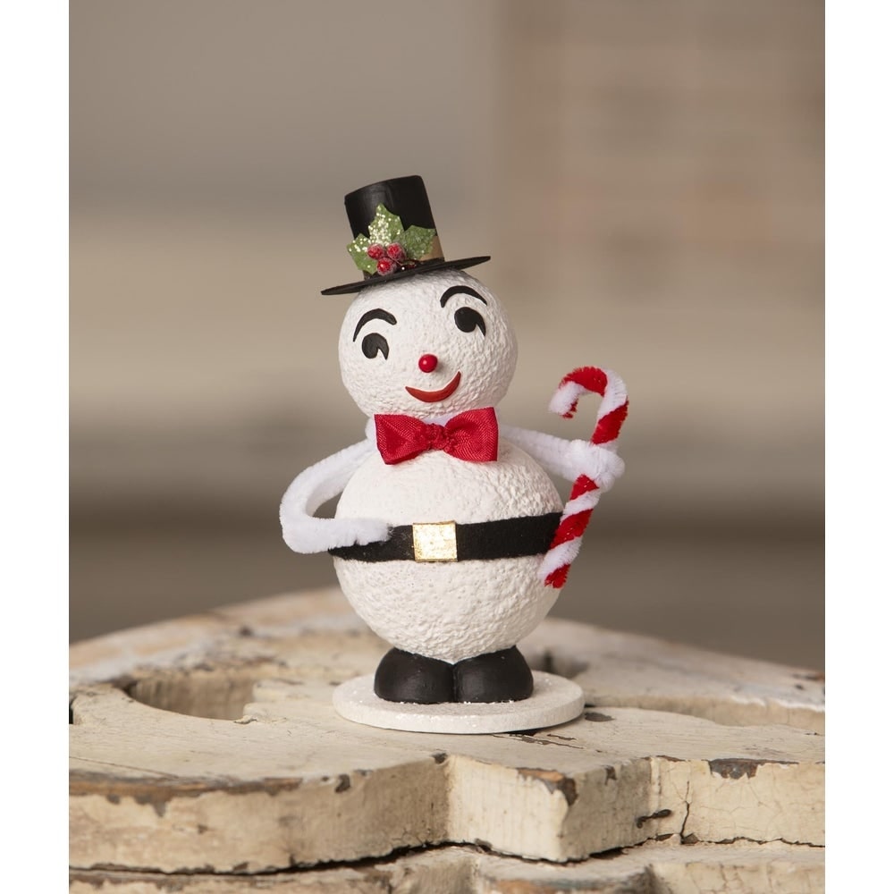 Vintage Jolly Snowman by Bethany Lowe