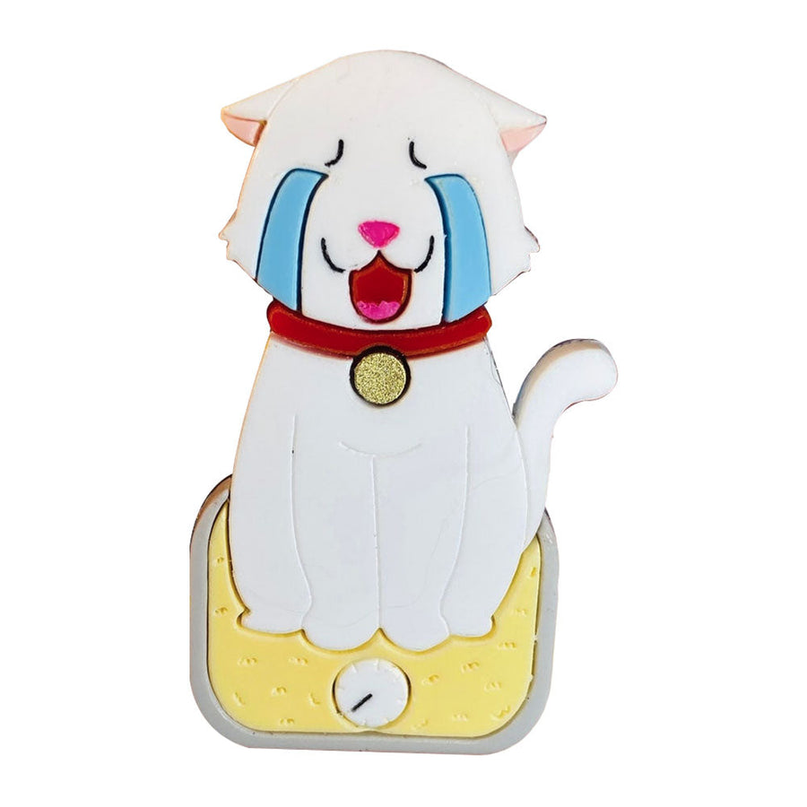 Zodiac Cats Collection - Leo - Virgo - Libra - Scorpius Acrylic Brooch by Makokot Design